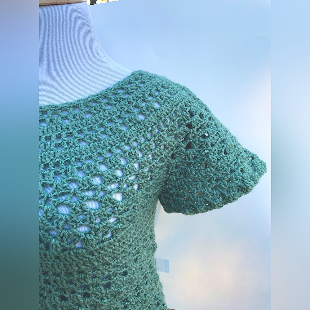 Crochet top! 🧶 👚